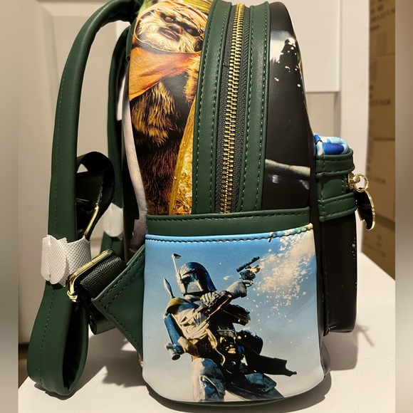 Loungefly Star Wars Scenes Return of the Jedi Mini Backpack - Picture 10 of 11